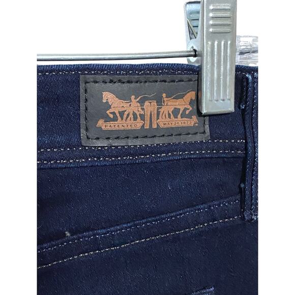 Levis 512 Perfectly Shaping Bootcut Blue Jeans Women 18W Stretch Western Classic - Picture 6 of 10